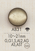AB31 簡單襯衫和夾克的金屬鈕扣 大阪鈕扣（DAIYA BUTTON）