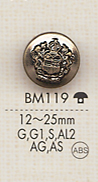 BM119 豪華夾克金屬鈕扣 大阪鈕扣（DAIYA BUTTON）