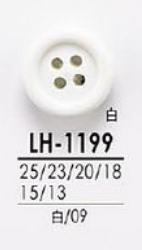 LH1199 從襯衫到大衣黑色和染色鈕扣 愛麗絲鈕扣