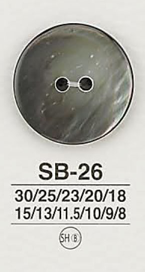SB26 貝殼鈕扣 愛麗絲鈕扣