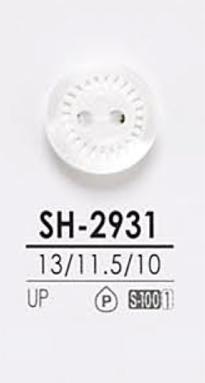 SH2931 用於染色的襯衫鈕扣 愛麗絲鈕扣