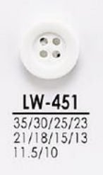 LW451 從襯衫到大衣的鈕扣染色 愛麗絲鈕扣