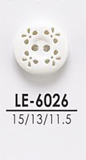 LE6026 從襯衫到大衣的鈕扣染色 愛麗絲鈕扣