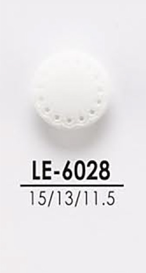 LE6028 從襯衫到大衣的鈕扣染色 愛麗絲鈕扣