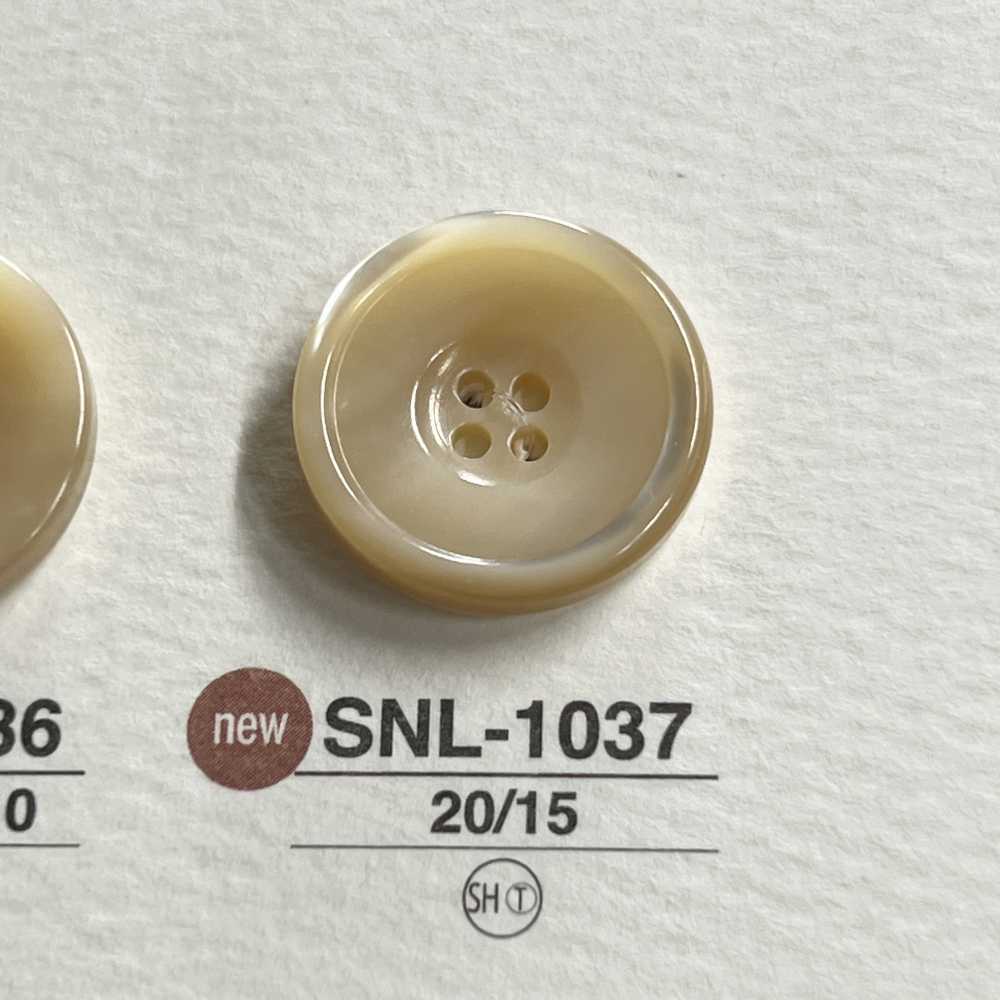 SNL1037 天然材料 4尖尾螺殼殼鈕扣 愛麗絲鈕扣