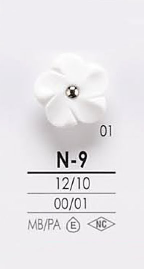 N9 染色鈕扣 愛麗絲鈕扣
