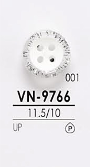 VN9766 用於染色的襯衫鈕扣 愛麗絲鈕扣