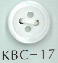 KBC-17 BIANCO SHELL 4孔17貝殼鈕扣 坂本才治商店