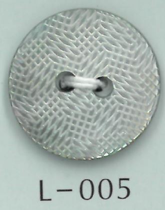 L-005 2孔貝殼鈕扣 坂本才治商店