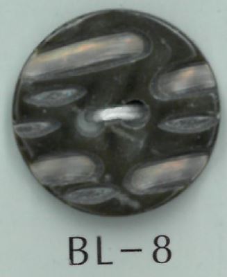 BL-8 2孔隨機貝殼鈕扣 坂本才治商店