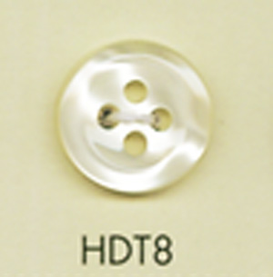 HDT8 DAIYA BUTTONS 耐衝擊 HYPER DURABLE ""系列仿貝殼狀聚酯纖維鈕扣"" 大阪鈕扣（DAIYA BUTTON）