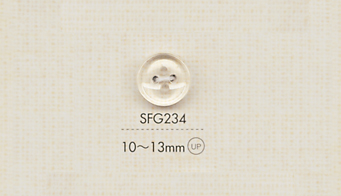SFG234 DAIYA BUTTONS 4 孔透明鈕扣 大阪鈕扣（DAIYA BUTTON）