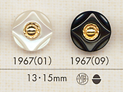 1967 簡單優雅的襯衫和襯衫鈕扣 大阪鈕扣（DAIYA BUTTON）