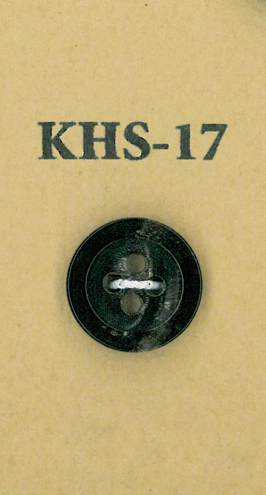 KHS-17 布法羅小4孔動物角鈕扣 幸德鈕扣