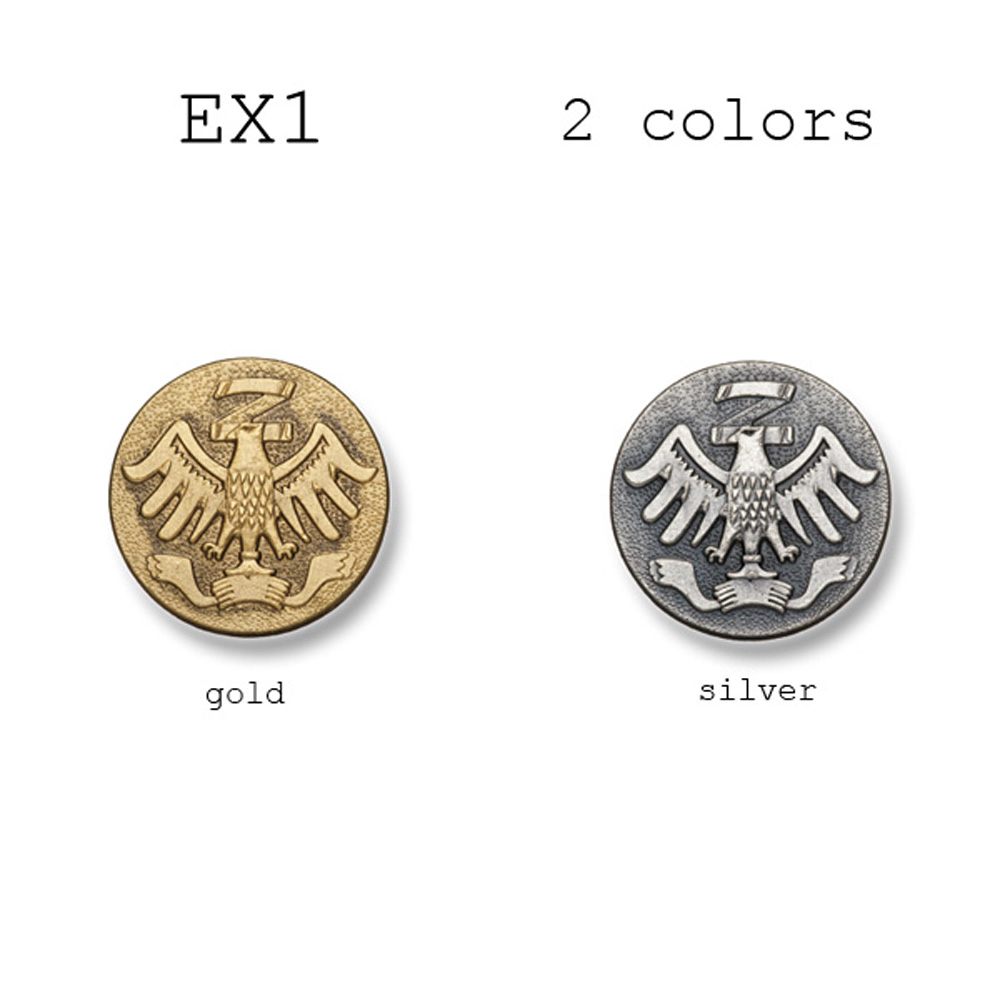 EX1 家用西裝和夾克的金屬鈕扣 山本（EXCY）