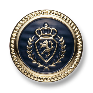 EX263 金屬鈕扣金色/海軍藍，適合家用西裝和夾克 山本（EXCY）