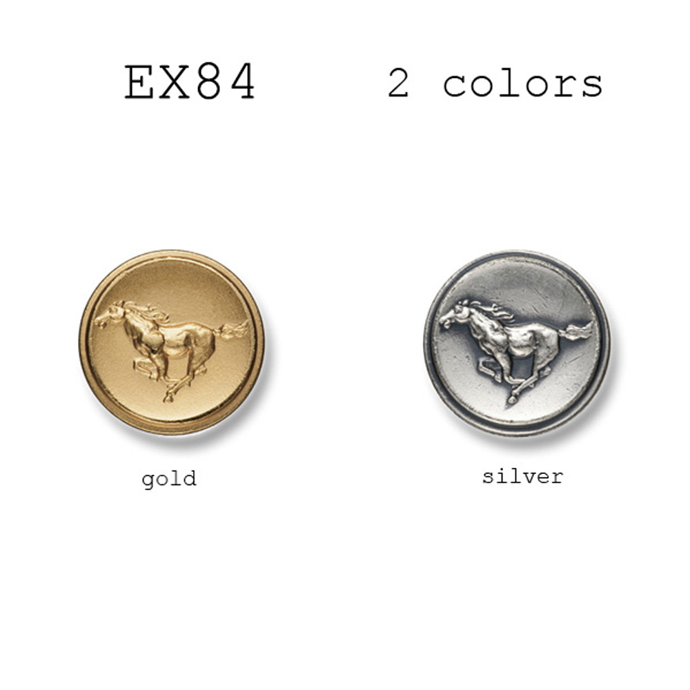 EX84 家用西裝和夾克的金屬鈕扣 山本（EXCY）