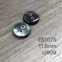 ES107S DAIYA BUTTONS 裝飾性 2仿貝殼聚酯纖維鈕扣 大阪鈕扣（DAIYA BUTTON） 更多照片