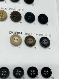 KV48014 2孔簡單聚酯纖維鈕扣 愛麗絲鈕扣 更多照片