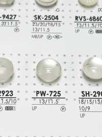 PW725 染色用聚酯纖維鈕扣 愛麗絲鈕扣 更多照片