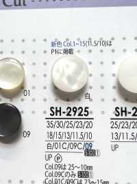 SH2925 用於襯衫、馬球衫和輕便服裝的珍珠狀鈕扣 愛麗絲鈕扣 更多照片