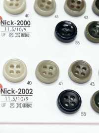 NICK2002 用於襯衫和輕便服裝的骨狀鈕扣 愛麗絲鈕扣 更多照片