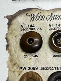 VT144 夾克和西裝的木紋鈕扣 愛麗絲鈕扣 更多照片