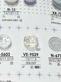 VE9539 用於染色的鑽石切割鈕扣 愛麗絲鈕扣 更多照片