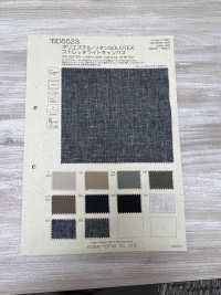 BD5523 聚酯纖維/亞麻SOLOTEX 彈力輕質帆布[面料] Cosmo Textile 日本 更多照片