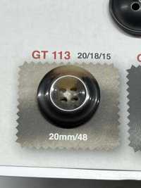 GT113 水牛紋聚酯纖維鈕扣 愛麗絲鈕扣 更多照片
