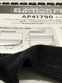 AST31109 聚酯纖維陽離子2WAY網布[面料] 日本伸展 更多照片