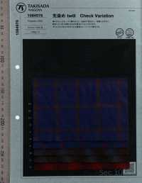 1084976 色織斜紋格紋變化[面料] 瀧定名古屋 更多照片
