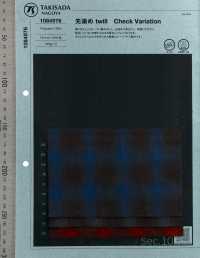 1084976 色織斜紋格紋變化[面料] 瀧定名古屋 更多照片