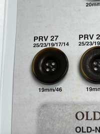 PRV27 用於夾克和西裝的椰殼的鈕扣 愛麗絲鈕扣 更多照片