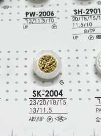 SK2004 染色有柄鈕扣 愛麗絲鈕扣 更多照片