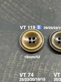 VT119 夾克和西裝的鈕扣 愛麗絲鈕扣 更多照片