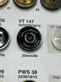 VT147 用於夾克和西裝的仿貝殼鈕扣“交響樂系列” 愛麗絲鈕扣 更多照片