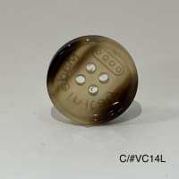 GARBO 嘉寶水牛角紐扣紐扣，適用於義大利西裝和夾克[鈕扣] UBIC SRL 更多照片
