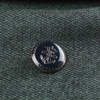 EX256 家用西裝和夾克的金屬鈕扣銀色/海軍藍色 山本（EXCY） 更多照片