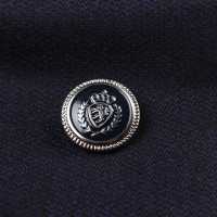 EX264 國產西裝外套金屬鈕扣：銀色/海軍藍 山本（EXCY） 更多照片