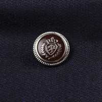 EX266 家用西裝和夾克的金屬鈕扣銀色/紅色 山本（EXCY） 更多照片