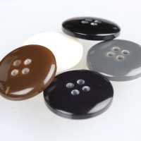 シェルクリスタル 貝殼/聚酯纖維紐扣，適用於西裝和夾克，日本製造[特價][鈕扣] 更多照片