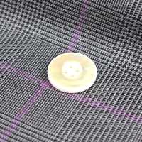 シェルクリスタル 貝殼/聚酯纖維紐扣，適用於西裝和夾克，日本製造[特價][鈕扣] 更多照片
