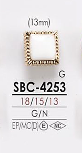 SBC4253 染色用金屬鈕扣 愛麗絲鈕扣