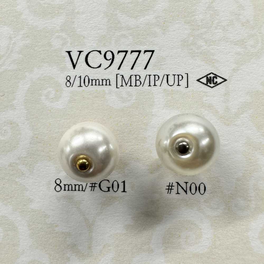 VC9777 珍珠般的羈扣[鈕扣] 愛麗絲鈕扣