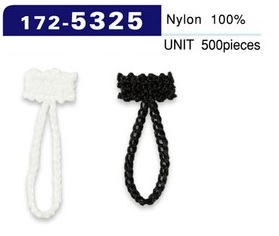 172-5325 扣眼鏈繩子類型總長度 32 毫米 (500 件)[扣眼盤扣] 達琳（DARIN）