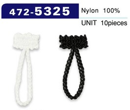 472-5325 扣眼鏈繩子類型總長度 32 毫米 (10 件)[扣眼盤扣] 達琳（DARIN）