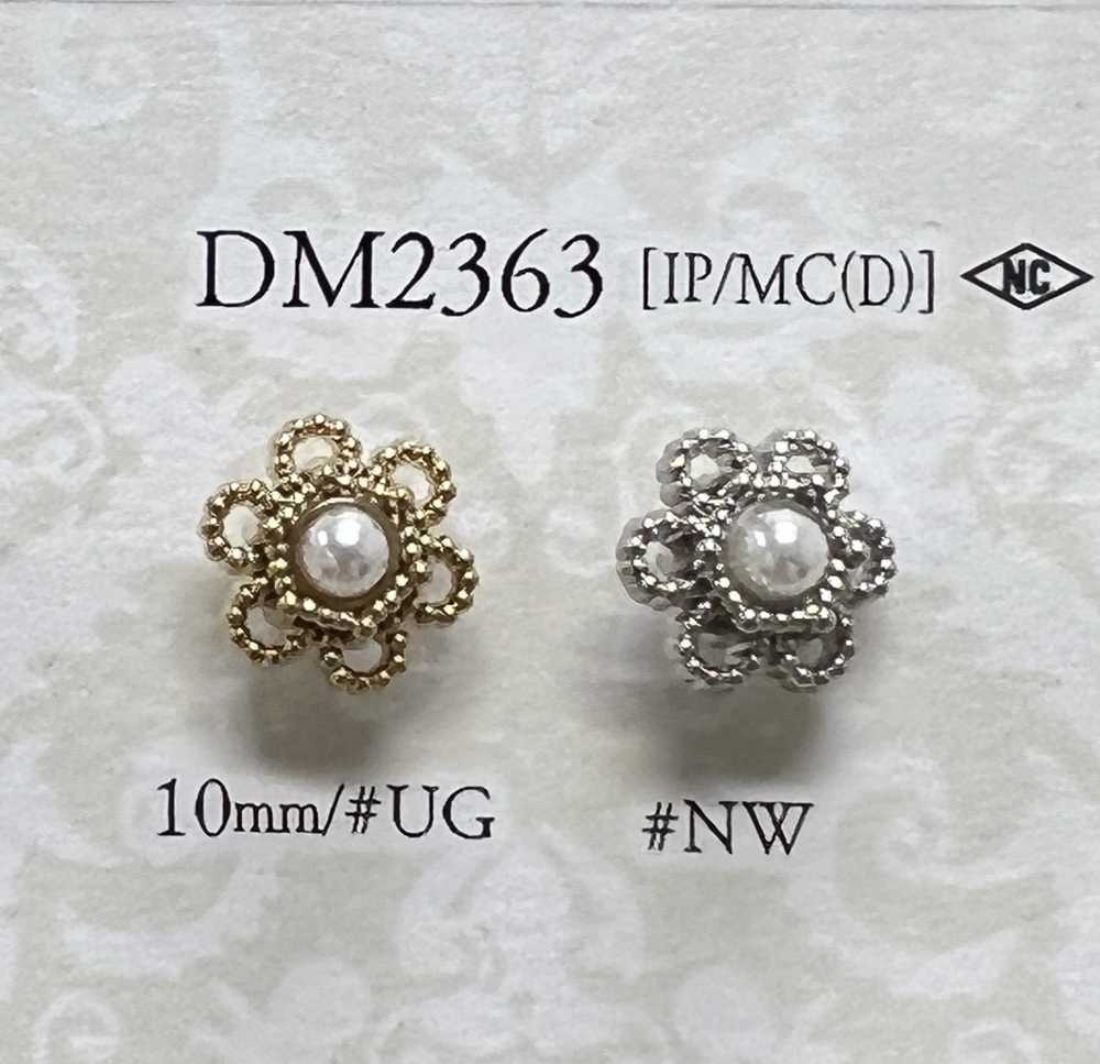 DM2363 珍珠塗層/壓力鑄造跳躍器扣[鈕扣] 愛麗絲鈕扣