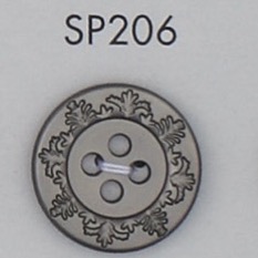 SP206 ABS樹脂電鍍按鈕[鈕扣] 大阪鈕扣（DAIYA BUTTON）