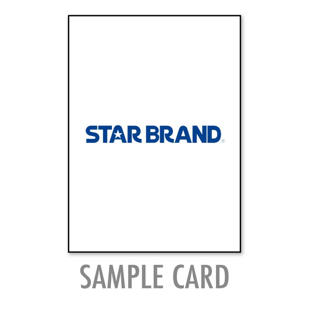 STARBRAND-SAMPLE1 [樣卡]